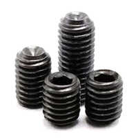 Unbrako Grub Screw - High Tensile Steel, 5 Mm Diameter, Black Color, Ss202 Grade, Polished Finish, Industrial Usage