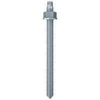 Fisher Rgm Chemical Anchor Stud - Stainless Steel, 10 Mm Size, Silver Color | Industrial Application, Pack Of 100 Pieces, Polished Surface