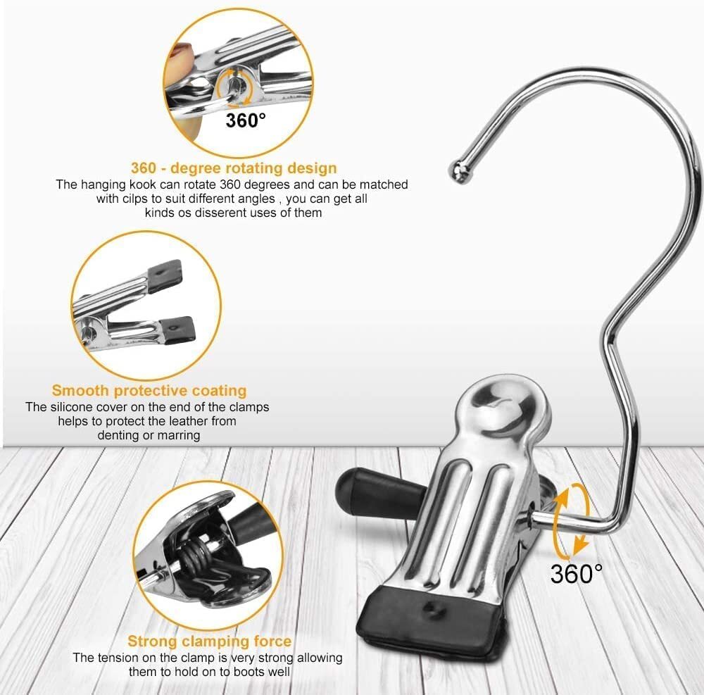 CLOTH HANGER CLIP HOOK 1 PC