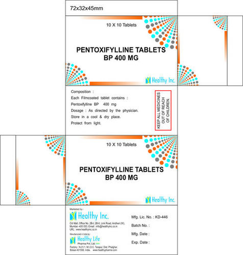 Pentoxifylline tablet 400mg