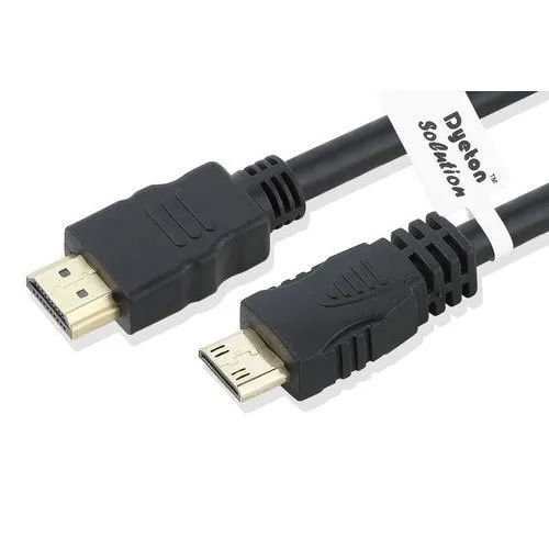 Dyeton Hdmi To Mini Hdmi Cable - Color: Black