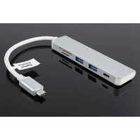 Dyeton C- Type 2 Usb 3.0 Card Reader - Aluminium Alloy & Abs Plastic, 4k Uhd Video Support, 5 Gbps Data Transfer