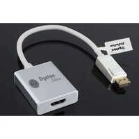Dyeton Display Port To Hdmi Adapter - Color: White