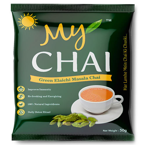 Flavored Tea 50 Gm Green Elaichi Masala Chai