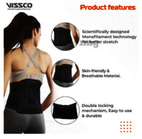 VISSCO PRO LUMBOSET CONTOURED (P.C.NO.2103)(S/M/L/XL/XXL)