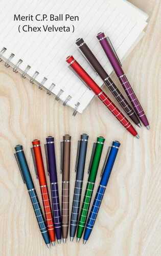 Merit velveta metal ball pen