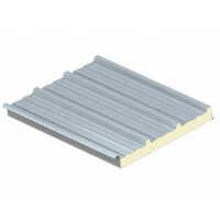 Aluminum Galvanised 30mm Polyurethane Foam Puf Roofing Panels - White Color, Energy Efficient, Weather Resistant, Lightweight Design, Customizable Solutions