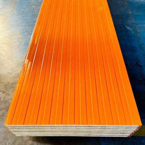 Polyurethane Galvanised Puf Insulated Wall Panel 50 Mm Thk, For Roofing