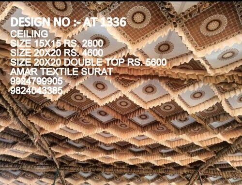 CEILING CLOTH MANDAP