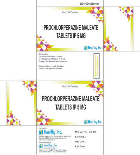 Prochlorperazine Maleate Tablets 5 Mg