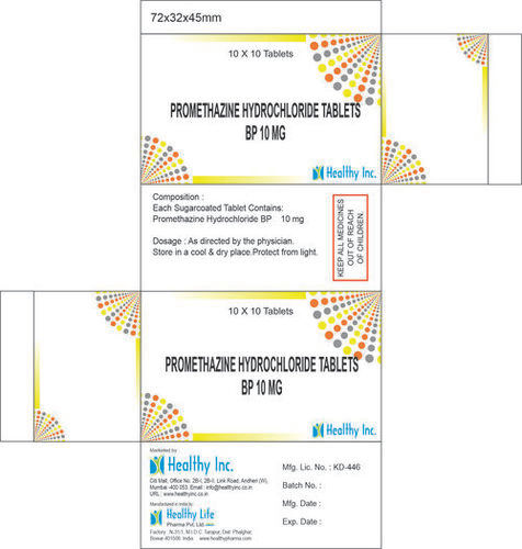 Promethazine Hydrochloride tablet 10mg