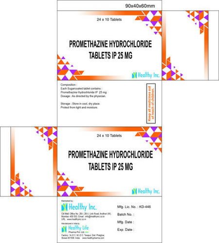 Promethazine Hydrochloride tablet 25mg