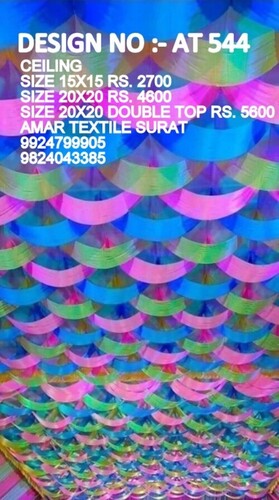Washable Ceiling Tent Mandaps