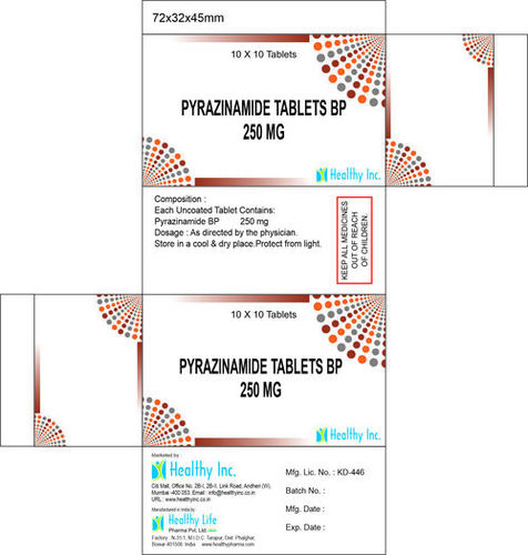 Pyrazinamide tablet 250mg