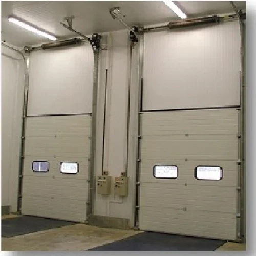 Gray Industrial Sectional Door