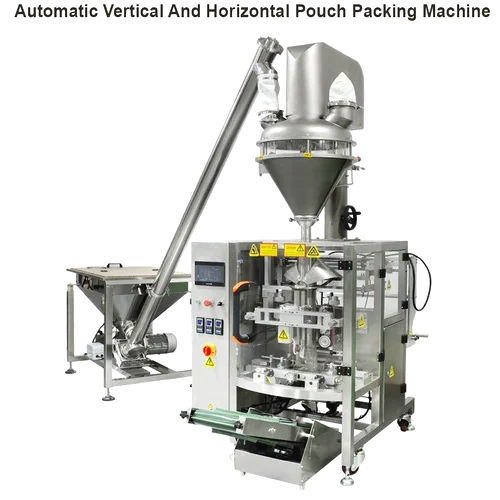 Automatic Vertical And Horizontal Pouch Packing Machine