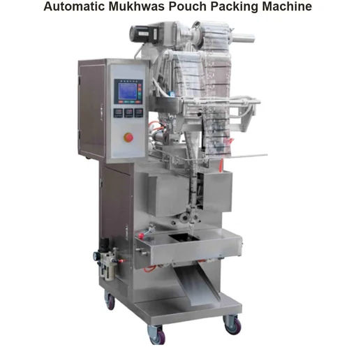 Highly Efficient Electric Automatic Mukhwas Pouch Packing Machine