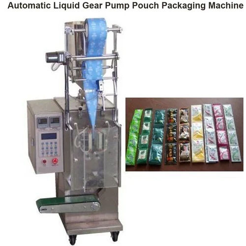 Automatic Liquid Gear Pump Pouch Packaging Machine