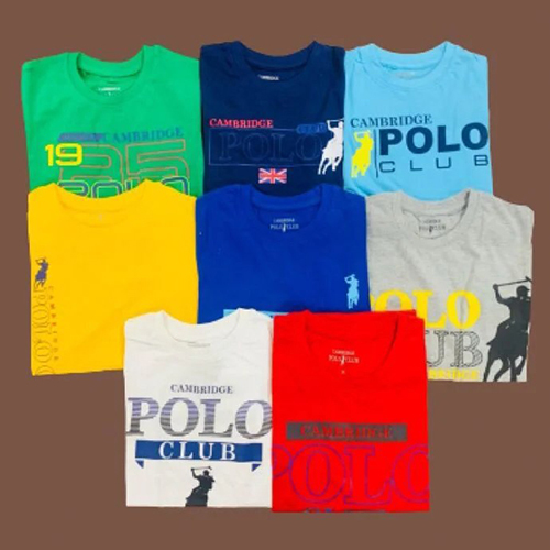 Boy's Round Neck Printed T Shirt