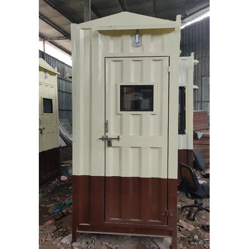 Square Portable Security Cabin - Color: As Per Req.