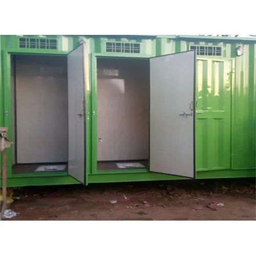 Industrial Portable Mobile Toilet Cabin - Color: As Per Req.