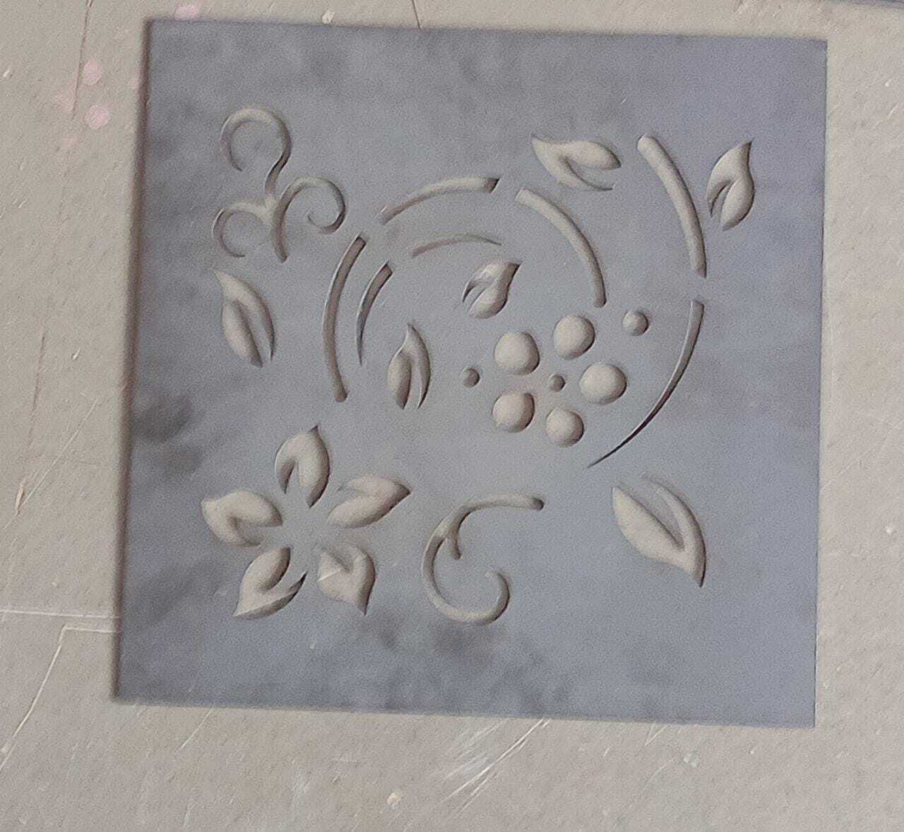 Mild Steel Laser Cutting Jali