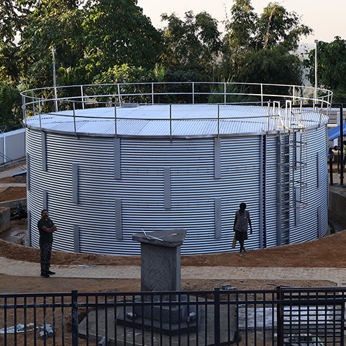 220000L Zinc Aluminium Water Storage Tank