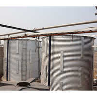 Corrugated Zincalume Tank - High Grade Quality, Silver Finish, New Condition | Commercial Use, Industrial Application, Custom Dimensions