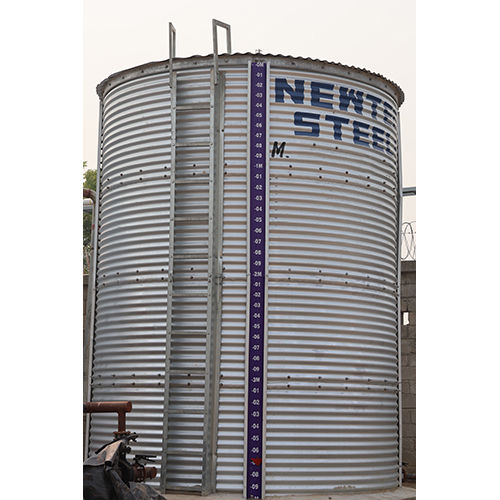 Zinc Aluminium Water Tank - Customizable Dimensions, Silver Finish | High Grade Quality For Industrial And Commercial Usage