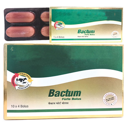 Bactum Forte Veterinary Bolus - Features: Good Quality