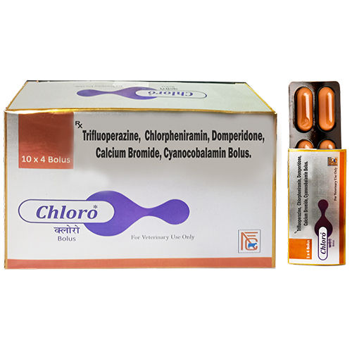 Trifluoperazine Chlorpheniramine Domperidone Cynaobalamin Bolus