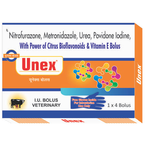 Nitrofurazone Metronidazole Urea Povidone Iodine And Vitamin E Veterinary Bolus