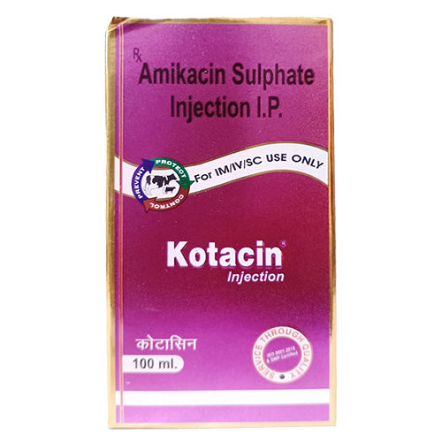 100 Ml Amikacin Sulphate Injection Ip - Physical Form: Liquid