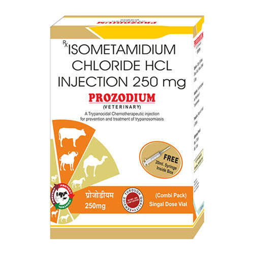 250 Mg Isometamidium Chloride Hcl Injection - Ingredients: Chemicals