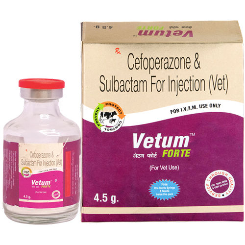 4.5 GM Cefoperazone And Sulbactam For Injection