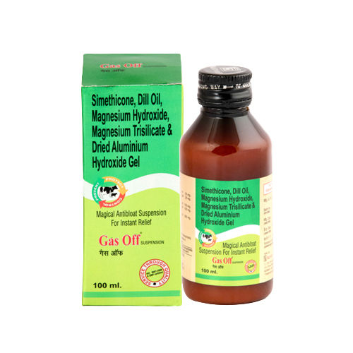 100 Ml Simethicone Dill Oil Magnesium Hydrochloride Magnesium Trisilicate And Dried Aluminium Hydroxide Gel - Features: Good Quality