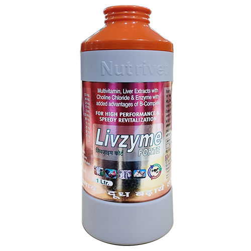 1 Ltr Multivitamin Liver Extract With Added Advantages Of B-compex - Features: Good Quality