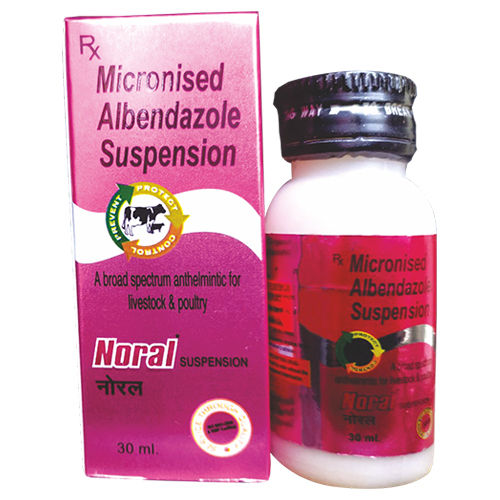 30 Ml Micronised Albendazole Suspension - Medicine Type: Herbal Veterinary Drug