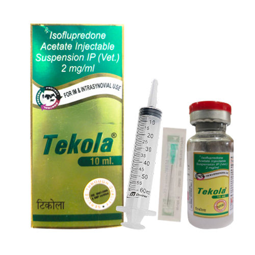 10 Ml Isoflupredone Acetate Injectable Suspension Ip - Medicine Type: Herbal Veterinary Drug