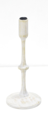 Candle Stand With White Wash
