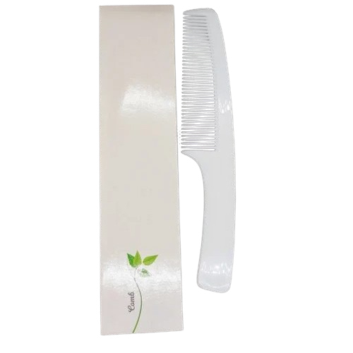 Hotel Plastic White Comb