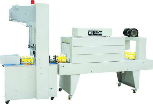 Automatic Sleeve Wrapping Machine - Mild Steel, 3220x830x1980mm | Semi-Automatic Film Sealer, Adjustable Shrink Tunnel, Compact Design, User-Friendly Controls, Ideal for Food and Pharmaceuticals