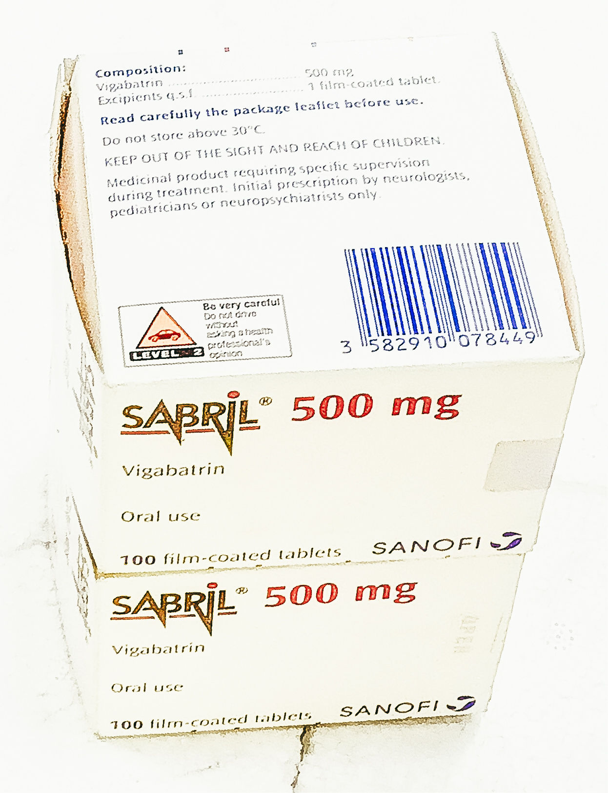 Sabril 500mg Tablet