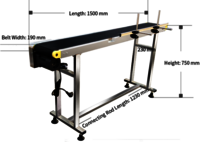 Industrial Conveyor - Height: 750 Millimeter (mm)