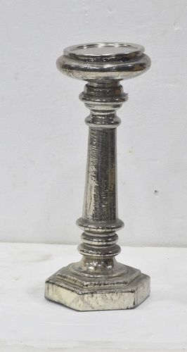 Silver Antique Candle stand