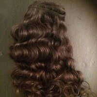 Natural Brown Curly Hair