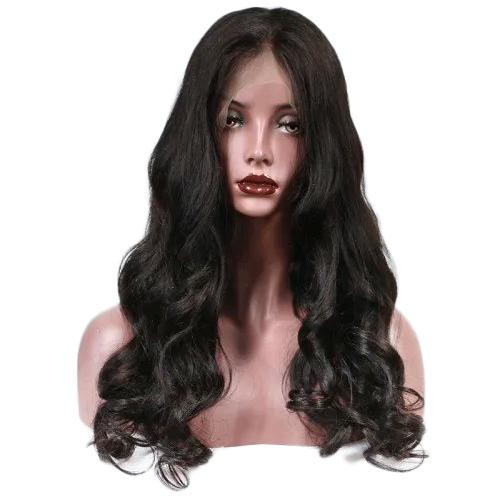 Women 100% Natural Wavy Human Hair Wig