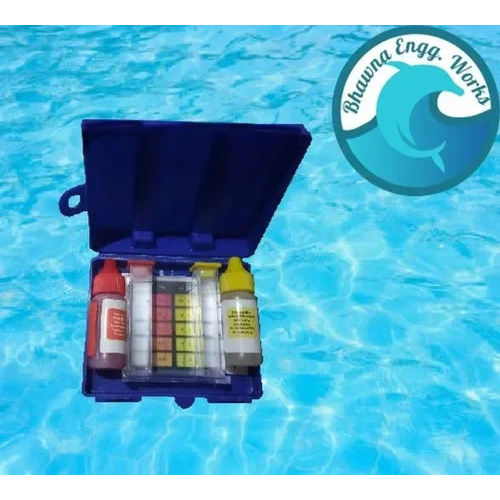 Blue Swimming Pool Test Kit