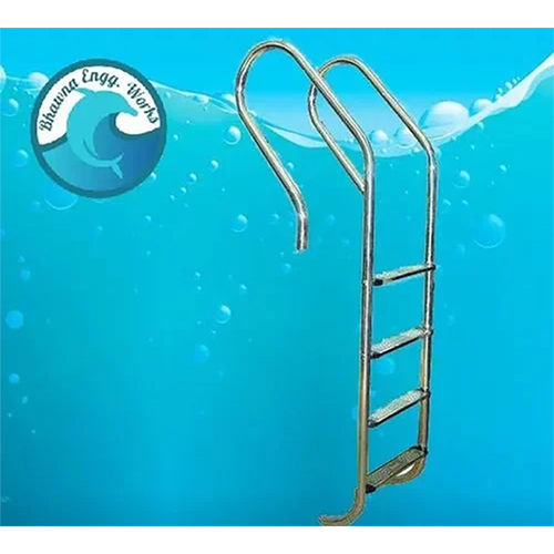 Silver Swimming Pool Ladder (Skimmer)