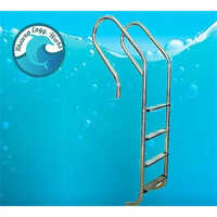 Silver Swimming Pool Ladder (skimmer)